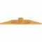 Ekena Millwork Portland Rough Sawn Timber Gable Bracket, Western Red Cedar, 48"W x 10"H x 2"D x 6"F, 5/12 Pitch GBW048X10X0206POR00RWR - alternate 4